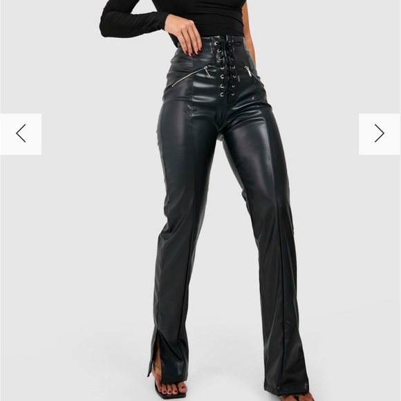 Boohoo leather pants - Picture 4 of 4